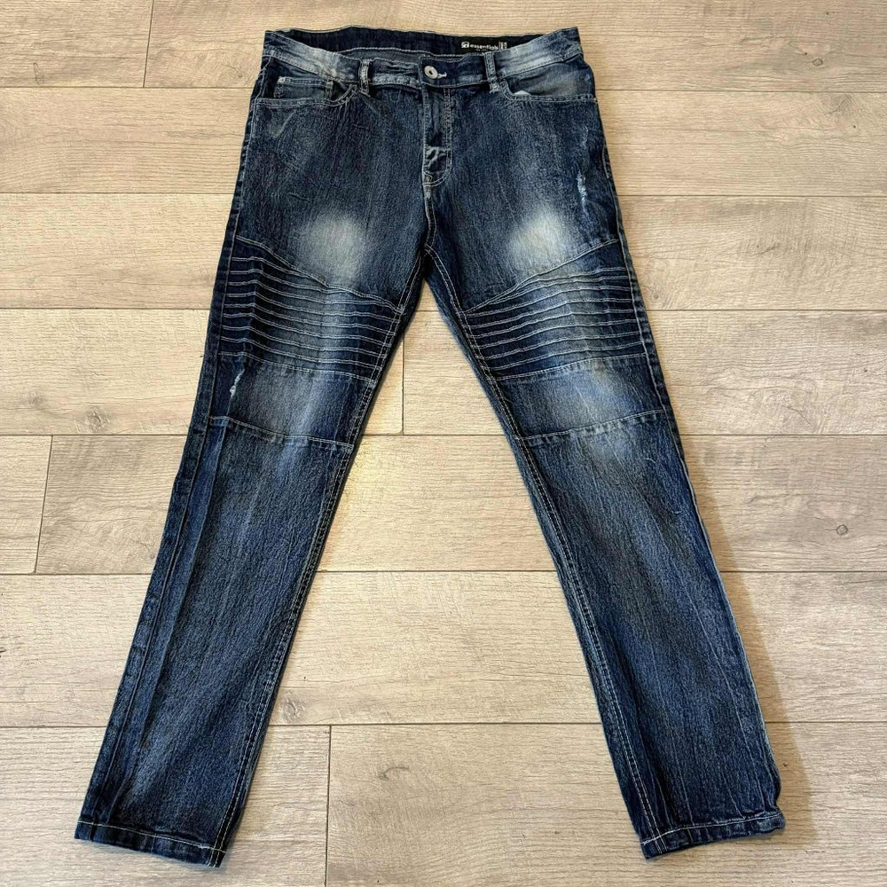 Men’s Sp Essentials Jeans Skinny 36x30 Blue Denim
